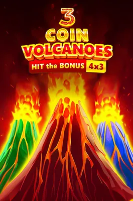 3 Coin Volcanoes tragamonedas explosiva FORTUNA555